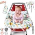 Shopping Cart Cover For Baby   High Chair Cover For Restaurant Seat  Grocery 