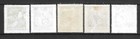 Korea Stamp  Savings  Mint  Sc   302-3 377-78   380  5   Ko-136