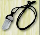 Clear Quartz Point Necklace Gemstone Specimen Reiki Chakra Energy Crystal Heal 