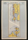 1950 Gander Canada First Flight Airmail Postcard Cover To Waterford Usa Sabena
