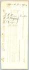 Civil War Farmer Township  Oh Defiance 1864 Bounty Receipt - J h  Himes  