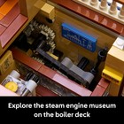Lego Ideas River Steamboat 3d Puzzle - Room Decor For Men And Women - Boat Model