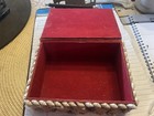 Antique Seashell Shell Jewelry Box Estate  Find  