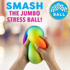 Arggh Rainbow Giant Stress Balls For Adults - 3 75 Inch Large