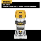    sale New Dewalt Dwp611 1-1 4 Hp Compact Router Fixed Base Variable Speed Corded