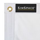 Simspace Deluxe Practice Net   Impact Screen - 2 4 X 2 5m Projector Screen