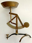 1920 s Antique Modified Brass Pendulum Counter Balance Postal Scale German Made