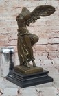 100  Bronze Winged Angel Headless Athena Greek Roman Antique Style Sculpture Art