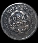 1852 Braided Hair Large Cent    U s  One Cent    Vintage Copper Coin    Liberty