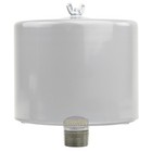 1  Air Compressor Intake Filter Silencer Metal Canister Housing One Inch