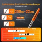 4 Pack Dog Whistle To Stop Barking Neighbors Dog 304 Stainless Steel Adjustab   