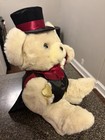 16  Vintage Teddy Precious  groom   Bear Collectible   Dan Dee   Very Good Cond 