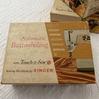 Lot Of 3 Vintage Singer Sewing Machine  touch   Sew   Accessories