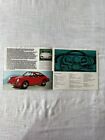 Porsche 912 Sales Brochure  April  1965  Original Printed In Germany  Vintage