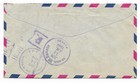 Panama To Usa Airmail Cover 1949 Vf