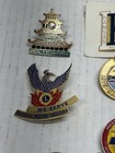 Lot Of 24 Vintage Lions Club Pins Stars And State Pins From 1970-80
