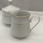 Classic Elegance The Cellar Porcelain Sugar Bowl And Creamer Pitcher 1995