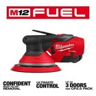 Milwaukee 2585-20 M12 Fuel 6  Random Orbital Sander - 3 16  - Tool Only