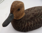 Hand Carved And Painted Wood Duck With Great Detail