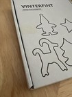 Ikea  Vinterfint Pastry cookie Cutters 5pc  Christmas Nip Eva Lundgreen