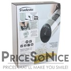 Trudeau Electric Rechargeable Stainless Steel Salt   Pepper Mill Set Msrp  218
