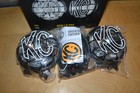 Kc Hilites 9150 2 White Halogen 6  Off Road Lights Pair Pack Kit Spot Beam Black