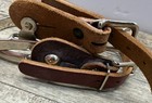 Western Spurs  Straps And All  Circle Y Of Yoakum Spurs   Straps Brown  725-705