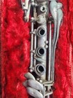 Vintage Brilliante Pan American Clarinet Metal Silver For Parts restore
