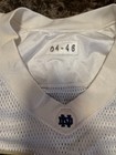 2004 Game Worn Used Notre Dame Football Jersey  92 Kyle Budinscak Adidas