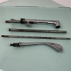Vintage Original Koken Barber Chair Pump Handle And Crossbar Setup