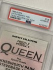 1986 Queen Freddie Mercury Final Show Ticket Psa