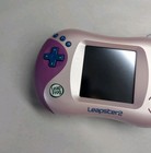 Leapfrog Leapster 2 Pink Purple Handheld Console Bundle 8 Games W case  read 