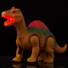 Electric Walking Dinosaur Toys Glowing Sound Animals Model Kids Interactive