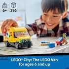 Lego City  The Van Building Toy Delivery Van Toy W 2 Minifigures Set 60500     kid