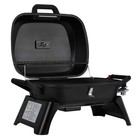 Royal Gourmet Tabletop Propane Gas Grill With Travel Locks folding Leg Black