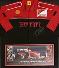 Michael Schumacher Signed Shirt   L ed Print F1 Scuderia Ferrari Framed Coa
