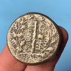 A Genuine Ancient Roman Octavian Augustus Ar Denarius Bronze Coin 27 Bc - 14 Ad