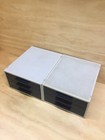 Vintage Mcm 1970   s Space Age Modular Stacking Plastic Desk Organizer Free Ship