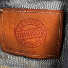 Omnigod Denim Jacket Mens Small Japanese Selvedge Trucker Raw 58-207a