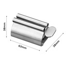 1pc Stainless Steel Toothpaste Squeezer Roller Tube Dispenser Bathroom Tool