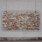 Vintage Red Brick Wall Photo Backdrop 20x10ft Rustic Studio Party Decor