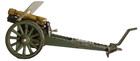 Very Scarce  1916-1919  Large Marklin Or Similar Brass And Steel Wwi Field Gun