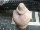 Newel Post Finial   Wood 6  Tall  1  Turned Stem For Mounting 3 1 2  Dia Details