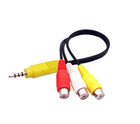 Replacement For Sony Tv Video Av Component Adapter Cable  3 Rca To 3 5mm