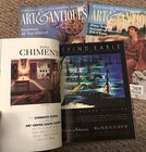 Lot Of 3 Art   Antiques Magazines 1997 Vintage  A   Picasso gothic lace rome
