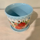 The Pioneer Woman Sweet Rose Planter 5 75  Tall Stoneware