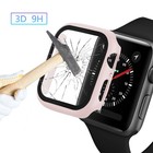 Tempered Glass Film Case For Apple Watch Series 11 10 9 8 7 42 46 41 45 40 44mm