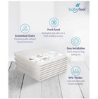 Diaper Pail Refill Bags 4 Pack 13 Gallon Powder Scented Compatible With Dekor
