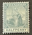 Travelstamps  Trinidad Stamps Scott  75 - Halfpenny Britannia - Mint Mogh
