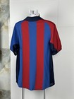 Barcelona 2001 2002 Home Footbal Shirt Soccer Jersey Nike Men Vintage Size M